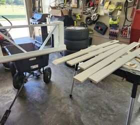 how to build a hall tree bench
