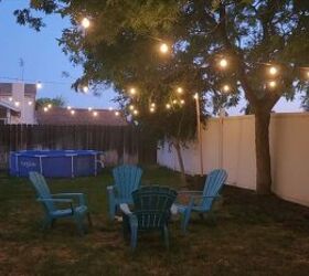 How To Make a DIY Outdoor String Light Pole Stand