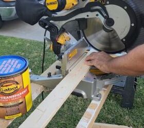 Building the bench.