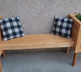 Stunning Privacy Planter Bench With Cabot Exterior Stain