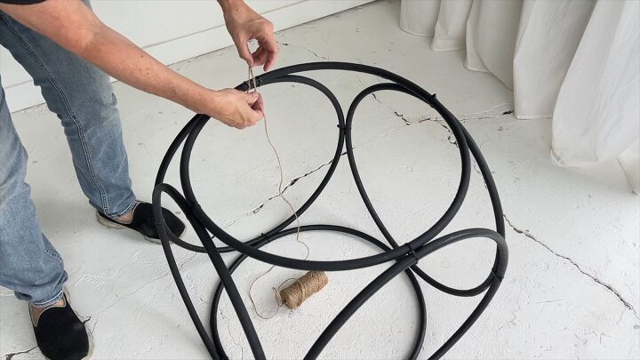 Adding twine for support