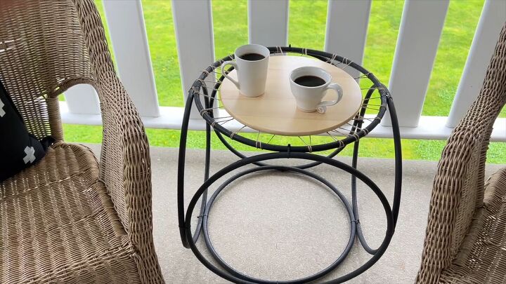 DIY patio table