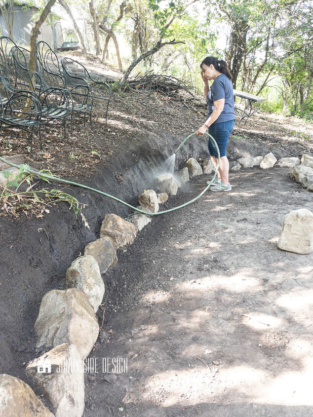 how to build a simple stone retaining wall for free