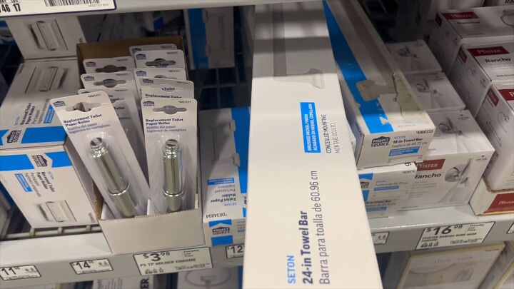 DIY towel bar project