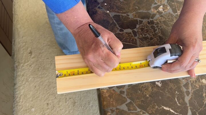 DIY bathroom organization