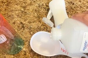 Mix alcohol and dish soap for this super simple cleaning trick