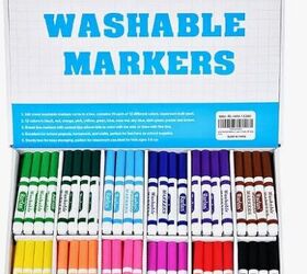 Washable Markers, Blue and Red