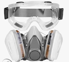 Splash-proof goggles & mask