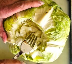 How shredding the center of a cabbage makes her home look fresh & beautiful