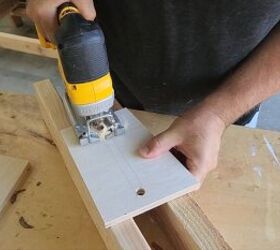 Cut from one hole to the next creating a slot