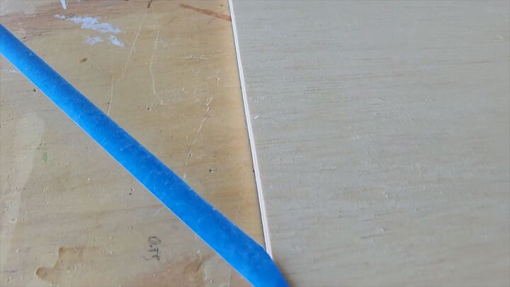 Step-by-step plywood cutting for storage container