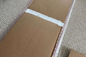 Tape cardboard together for this gorgeous furniture flip