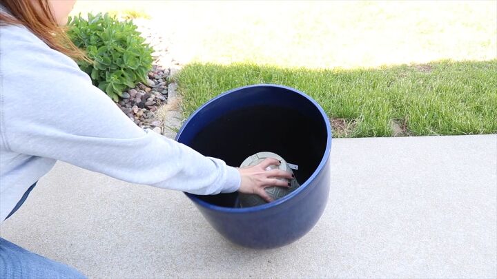 Backyard water feature