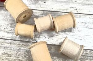 This is the sweetest use for old wooden spindles (love this!)