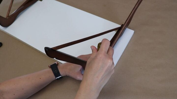 Attach the tabletop securely to complete our project