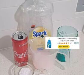 How to clean a bathroom with coke