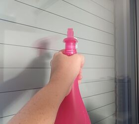 Spray rubbing alcohol on your windows for a quick trick