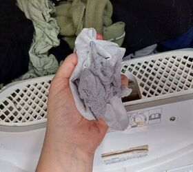 You might ditch your laundry room waste basket when you see this clever reason to save lint & dryer sheets