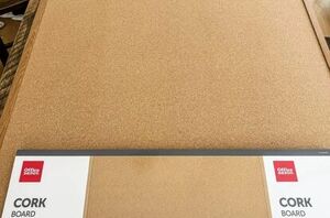 She just figured out a gorgeous way to use a giant corkboard