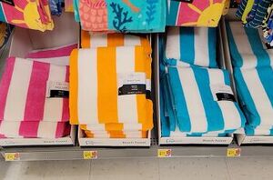 Grab a few beach towels for this clever summer idea