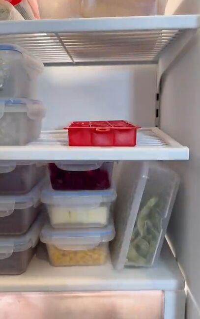 Freezing the DIY Vicks melts