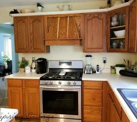 Don't paint your kitchen cabinets before you see her trick