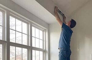 Do this above your windows to create the perfect touch of coziness