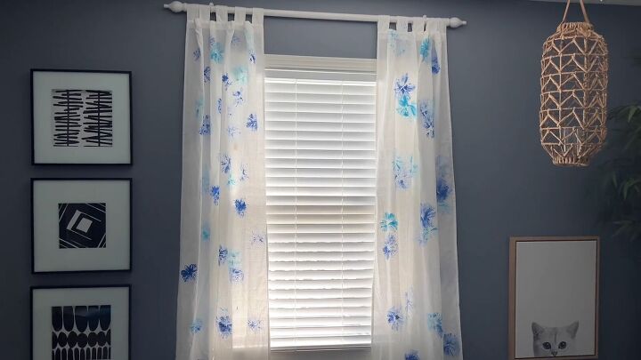 Easy DIY curtain rod tutorial