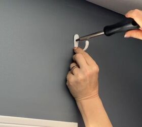 Budget-friendly curtain rod project