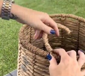 The beautiful way everyone should be using cheap baskets this season