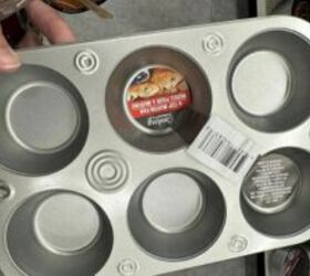 She turns a dollar store muffin tin into something lovely for fall