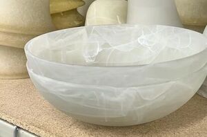 Use glass light shades for this gorgeous outdoor accent