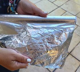 Gardening with aluminum foil tips