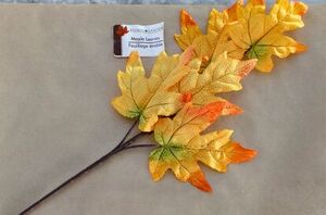 Here's why you might want to buy some fake fall foliage this week