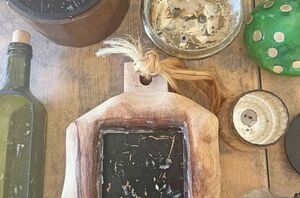 Save all of your empty candle jars for this easy decor idea