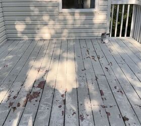 Decking before makeover