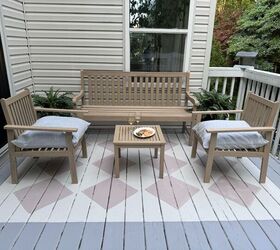 Completed deck makeover