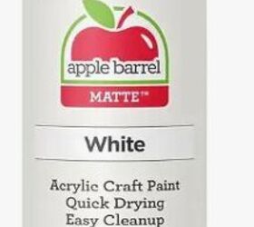 White acrylic paint
