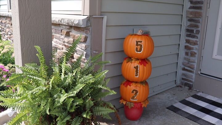 Add a festive touch to your front porch