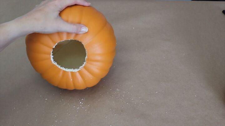 Lighted pumpkin house number tutorial