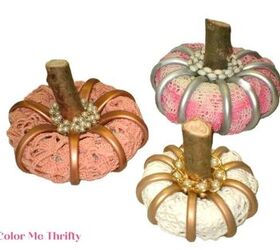 Shower Curtain Ring Pumpkins