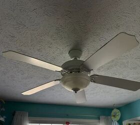 Instead of just replacing her daughter's fan blades, this mom did something easy & fun!