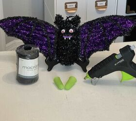 How she made this bat go from Dollar Tree to Pottery Barn decor with this cute and easy idea