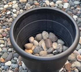 Gather some river rocks for this totally unexpected & gorgeous porch idea