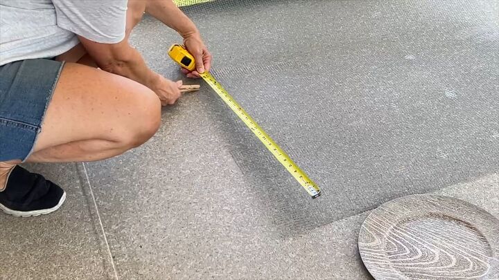 DIY outdoor side table