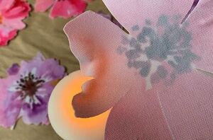 If you like decorating with flowers, light a candle and do THIS