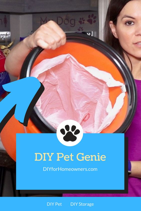 diy pet waste disposal system