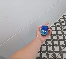 Maintain a fresh-smelling shower by applying Vicks along the bottom of your shower door