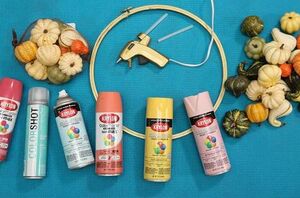 If you're looking for a fall door idea that will elevate your entire porch, this is it