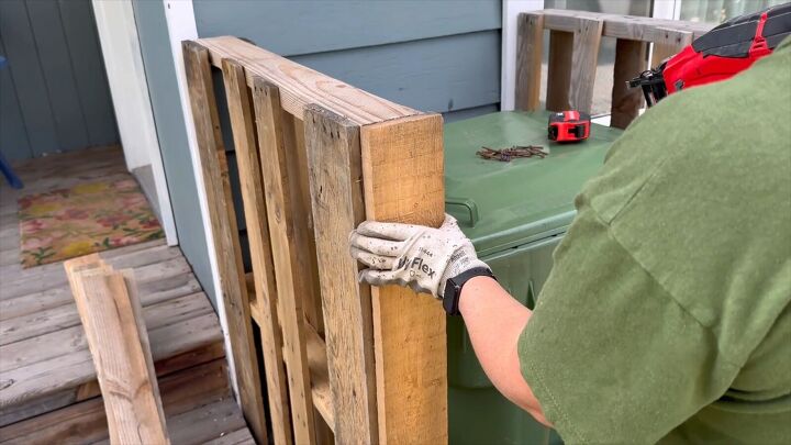 How to build an outdoor garbage bin enclosure